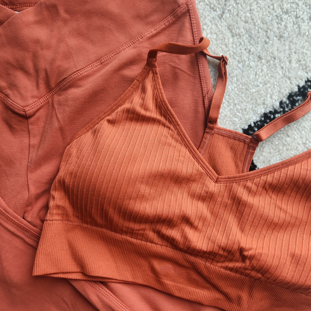PINK Victoria's Secret Terracotta Activewear